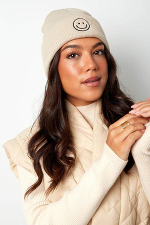 Smiley Hat - Alba, Albastra, Verde-6