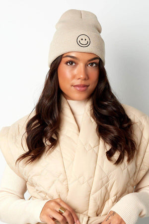 Smiley Hat - Alba, Albastra, Verde-4