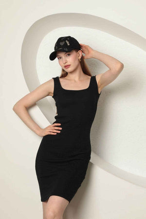 Rochita din Bumbac cu decolteu clasic