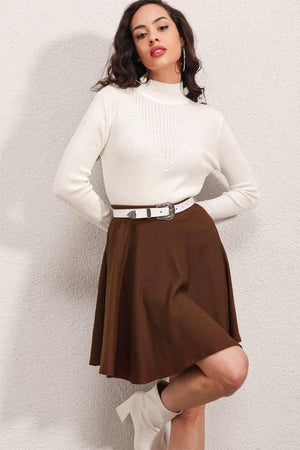 Fusta Dama Mini Evazata-1