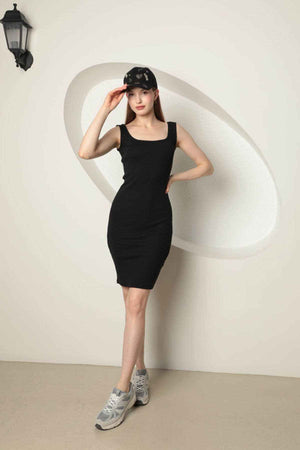 Rochita din Bumbac cu decolteu clasic