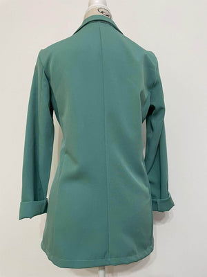 Sacou Dama Maneca 3/4 - Verde-3