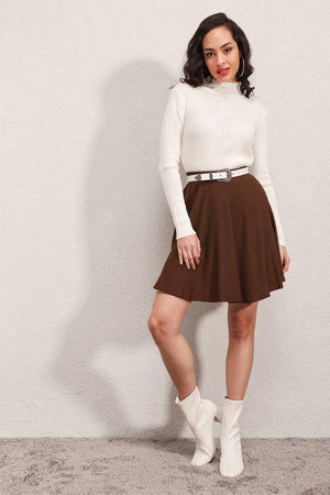 Fusta Dama Mini Evazata-2