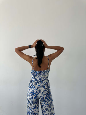 Salopeta Dama cu decolteu in V-6