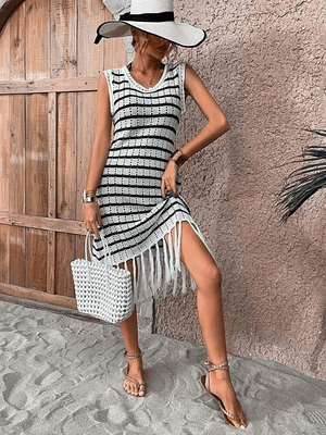 Rochie Dama Midi de Tricot-5