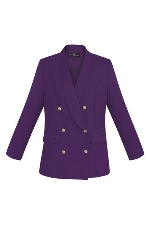 Sacou Vintage cu butoni Auriti-3