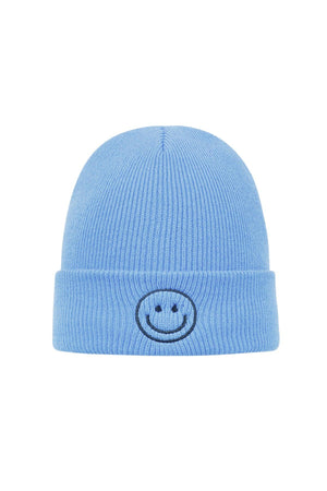 Smiley Hat - Alba, Albastra, Verde-2