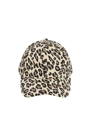 Sapca Bumbac model Animal Print - Leopard - Bej, Maro-3