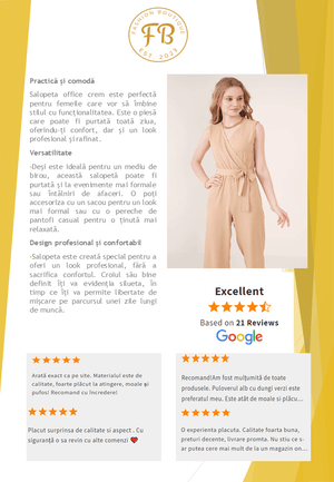 Salopeta Office Dama Crem-2