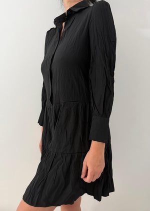 Rochie Scurta Neagra model Classic-0