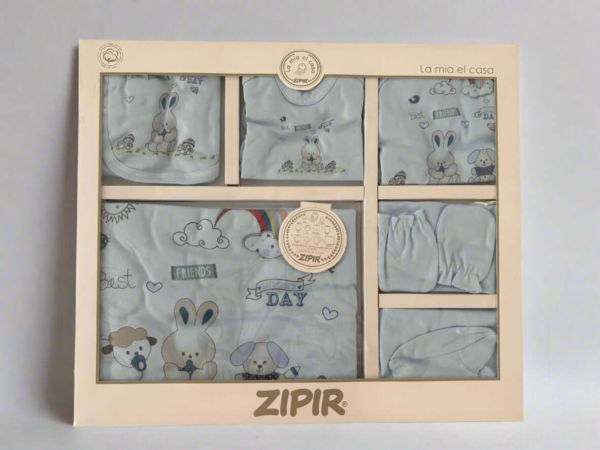 Set 10 piese nou nascuti Baietei - Iepurasi