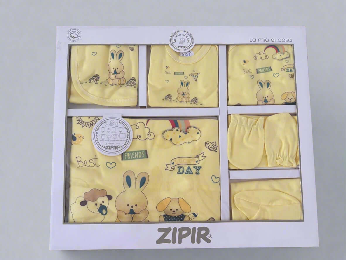 Set 10 piese nou nascutil Unisex - Dl Iepurila