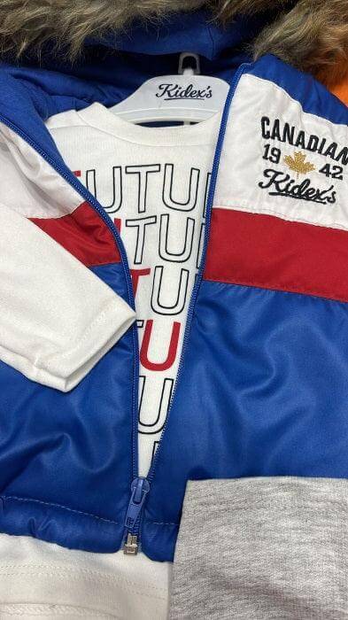 Set Baietei din 3 Piese (Pantalon, Bluza, Hainuta)-1