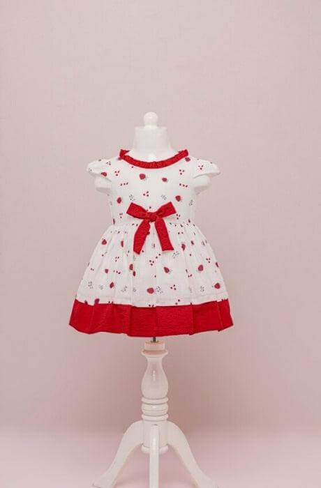 Rochita fete model floral-1