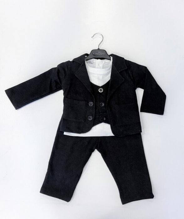 Costum Bebe din Bumbac pentru Botez-1