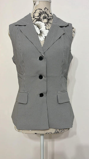 Vesta Dama - tip Office cu Nasturi si decolteu in V-2