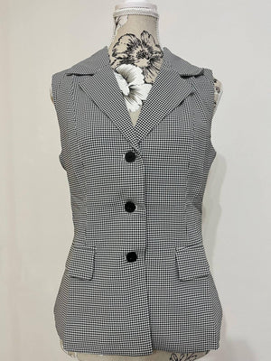 Vesta Dama - tip Office cu Nasturi si decolteu in V-1