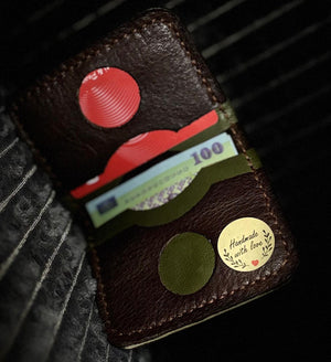 Portcard FB Quattro - Maro & Verde-3