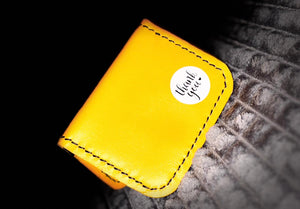 Portcard FB Quattro - Galben & Negru-4
