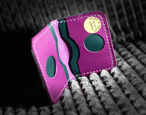 Portcard FB Quattro - Lila & Verde Petrol-2