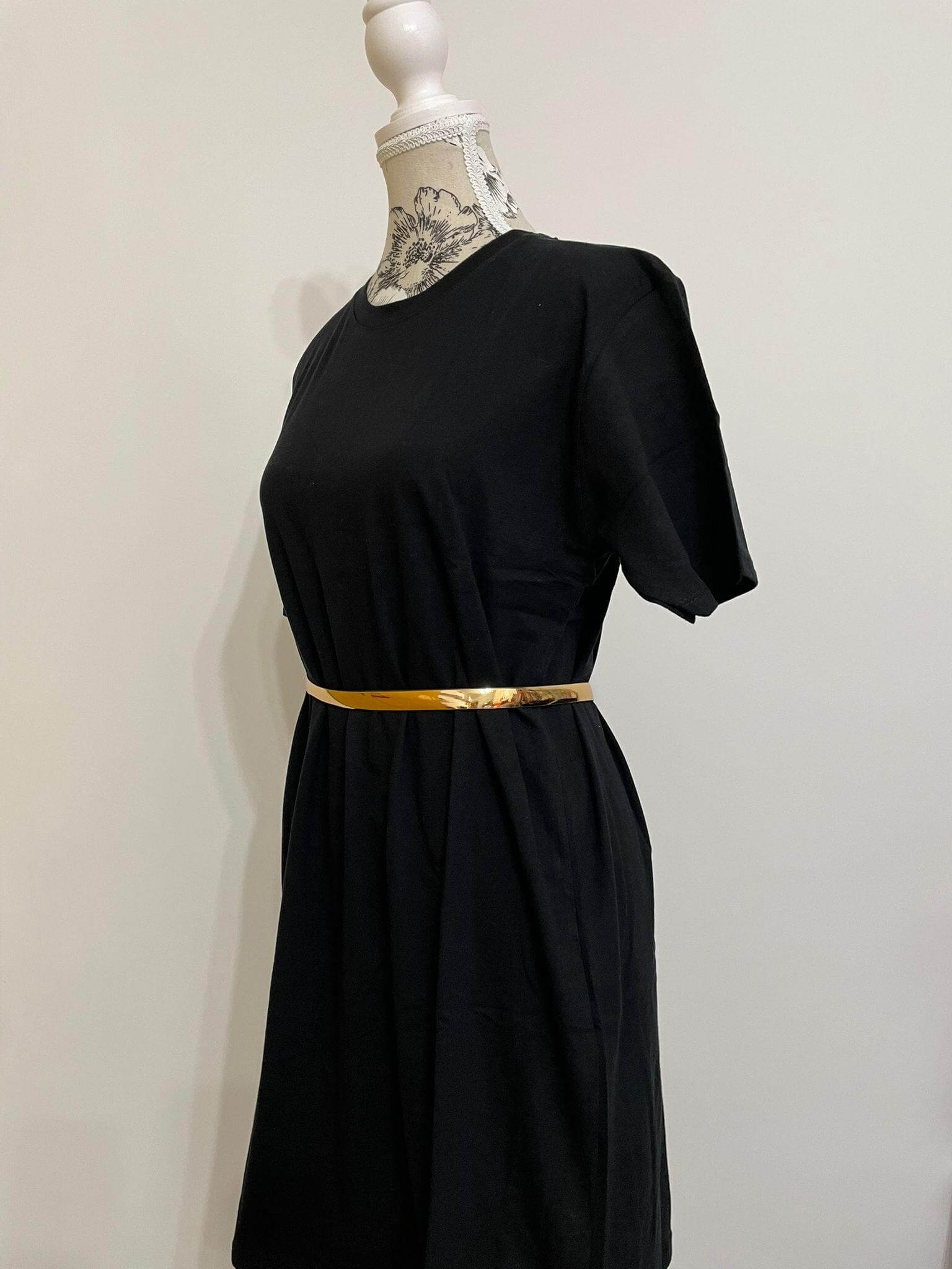 Rochie Midi de Dama, Neagra-1