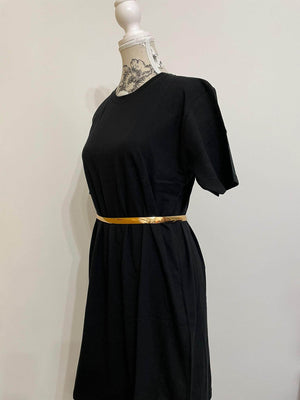Rochie Midi de Dama, Neagra-1