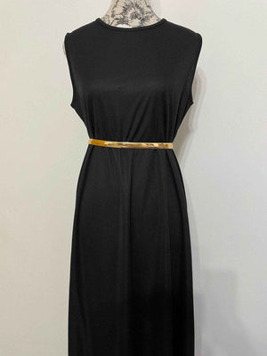 Rochie Maxi Simpla Neagra