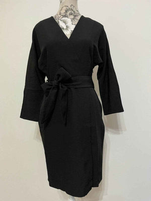 Rochie Office Satinata - Neagra