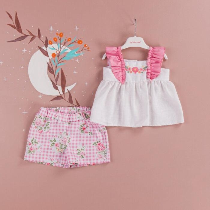 Set Fetite (Pantalon, Top) 9-24 Luni-1