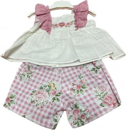 Set Fetite (Pantalon, Top) 9-24 Luni-2