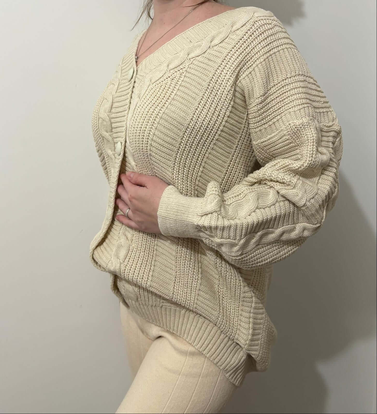 cardigan lung tricotat si cardigan negru stil urban fashion boutique