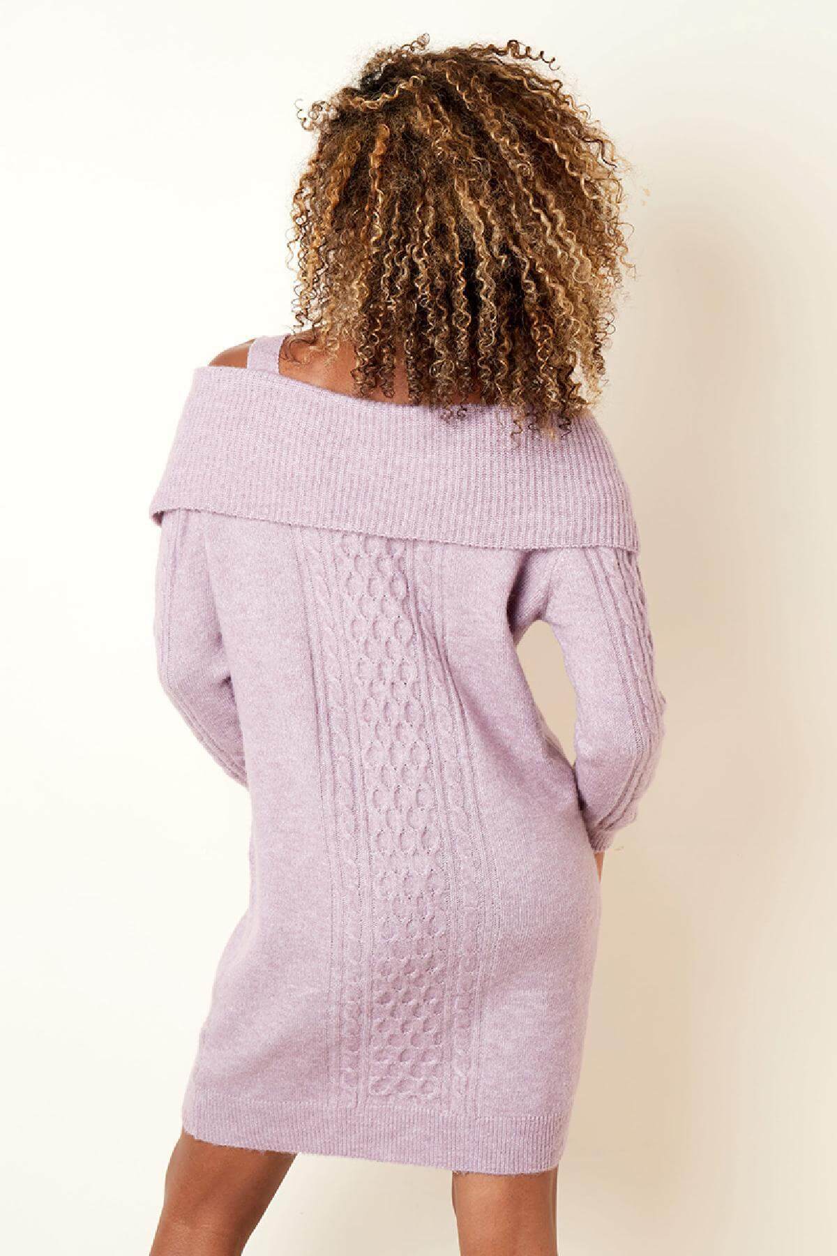 Rochie din Lana, Mini Tricotata-1