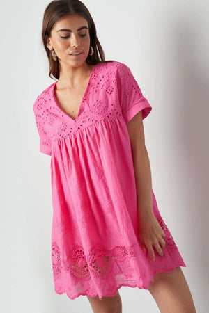 Rochie Crisscross din Bumbac-3