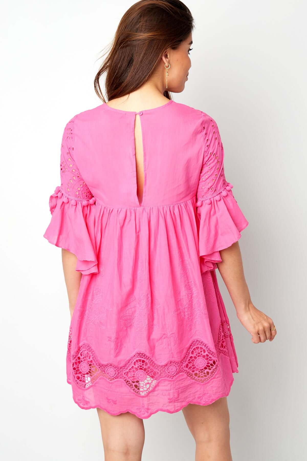 Rochie din Bumbac cu Broderie-6