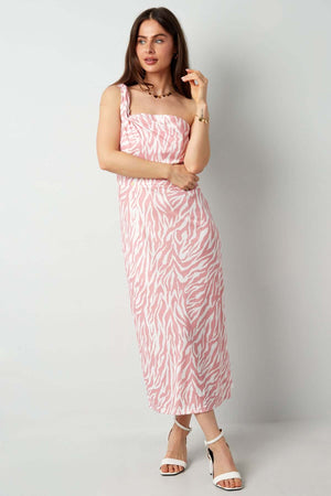 Rochie Model Zebra cu un umar - Verde, Roz, Azur, Negru-6