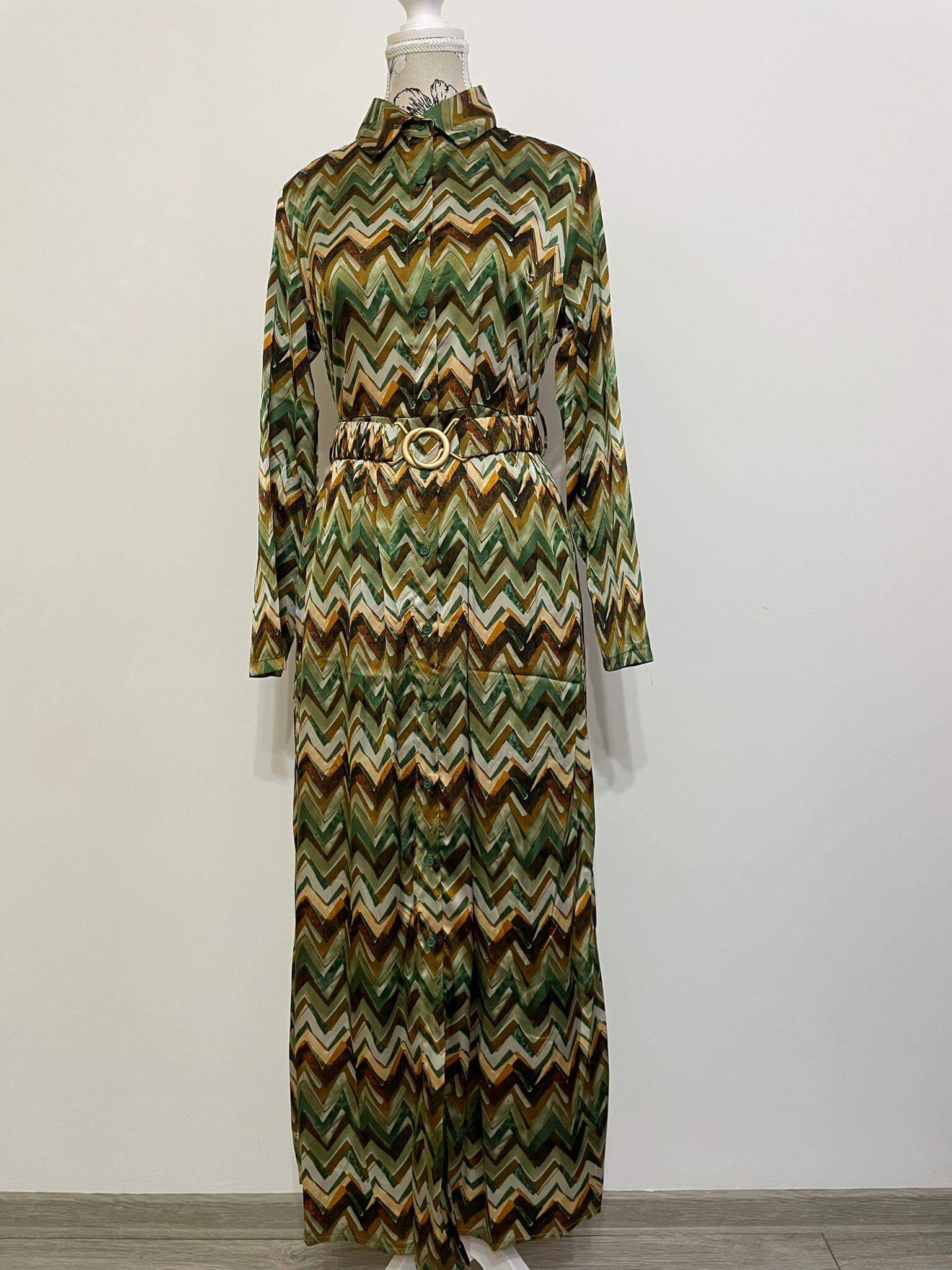 Rochie Lunga model Zig-Zag-2