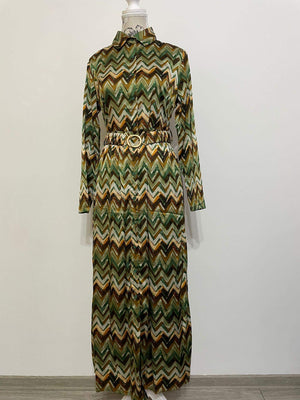 Rochie Lunga model Zig-Zag-2