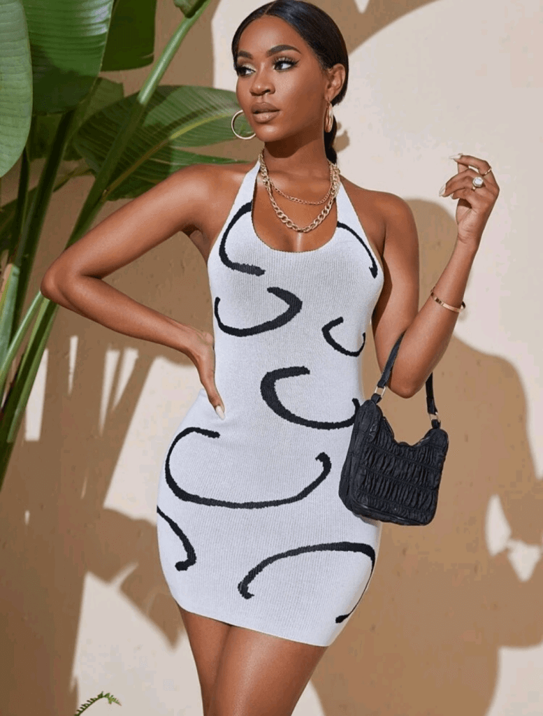 Rochie Dama Mini de Tricotaj-1