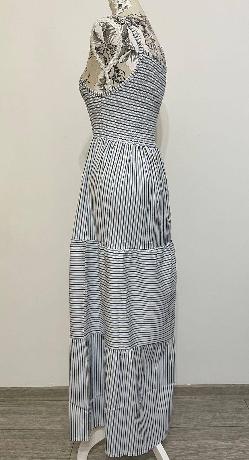 Rochie Lunga de Vara - Albastru-2