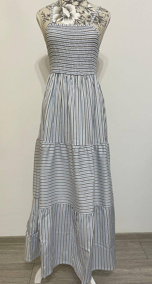 Rochie Lunga de Vara - Albastru-3