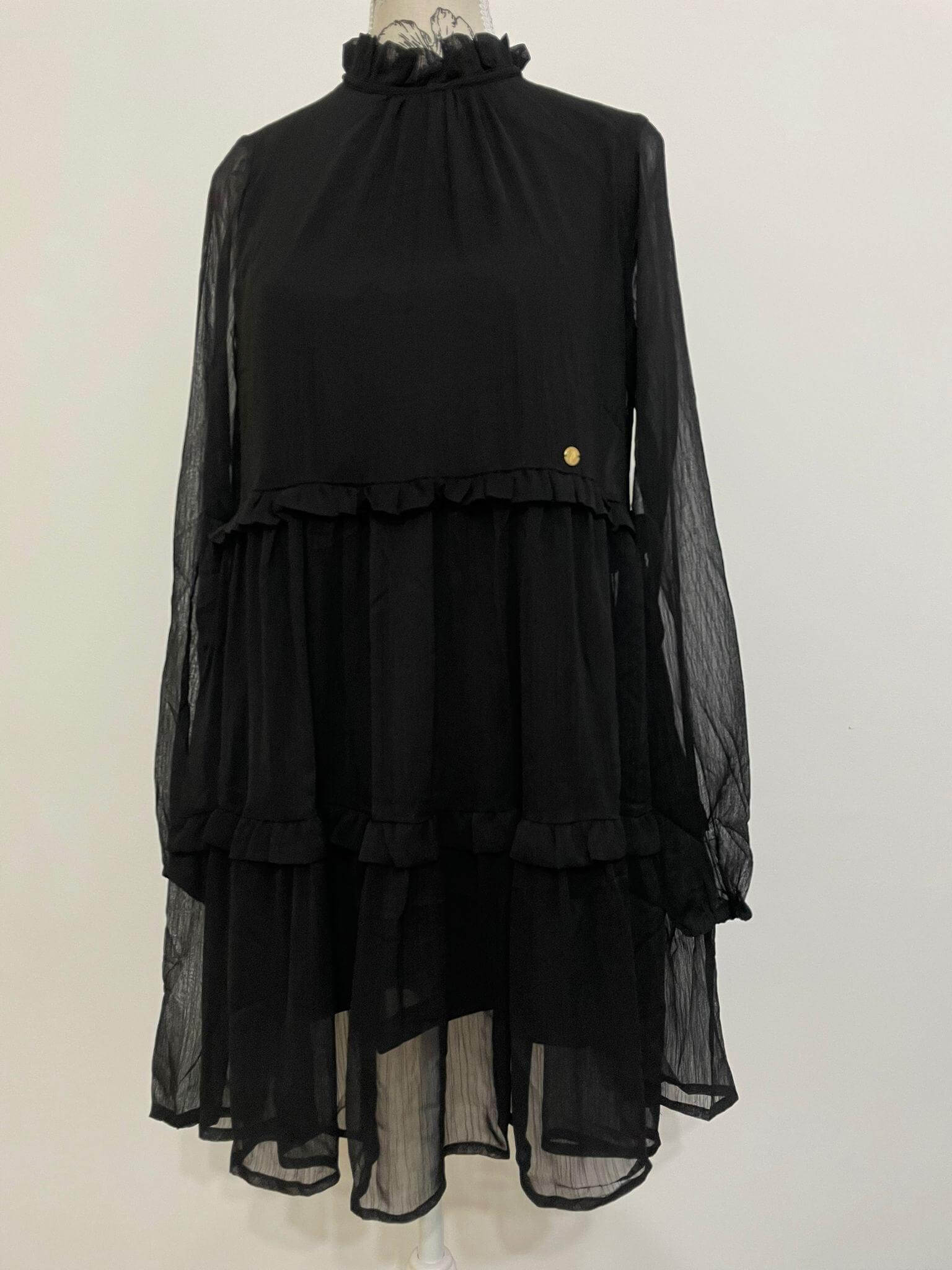 Rochita Mini cu maneci bufante-10