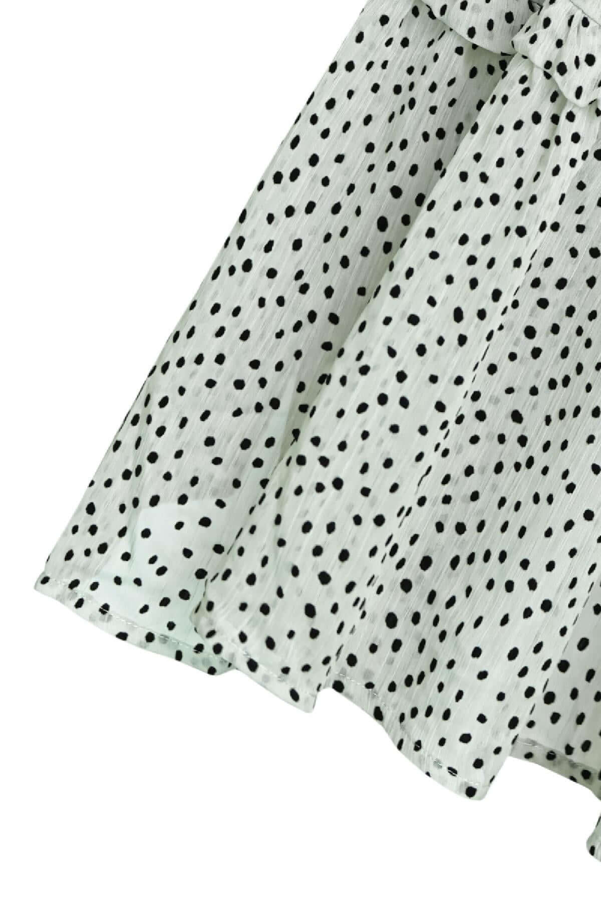 Rochie Mini cu Volane - Roz, Liliac, Verde-6