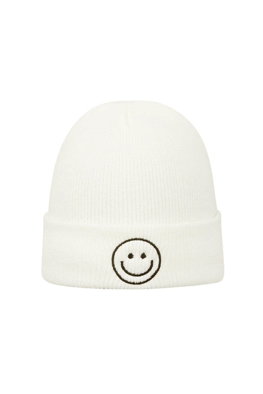 Smiley Hat - Alba, Albastra, Verde