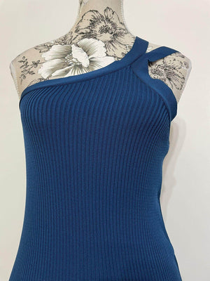 Rochie Dama Office-Casual - Albastru-3