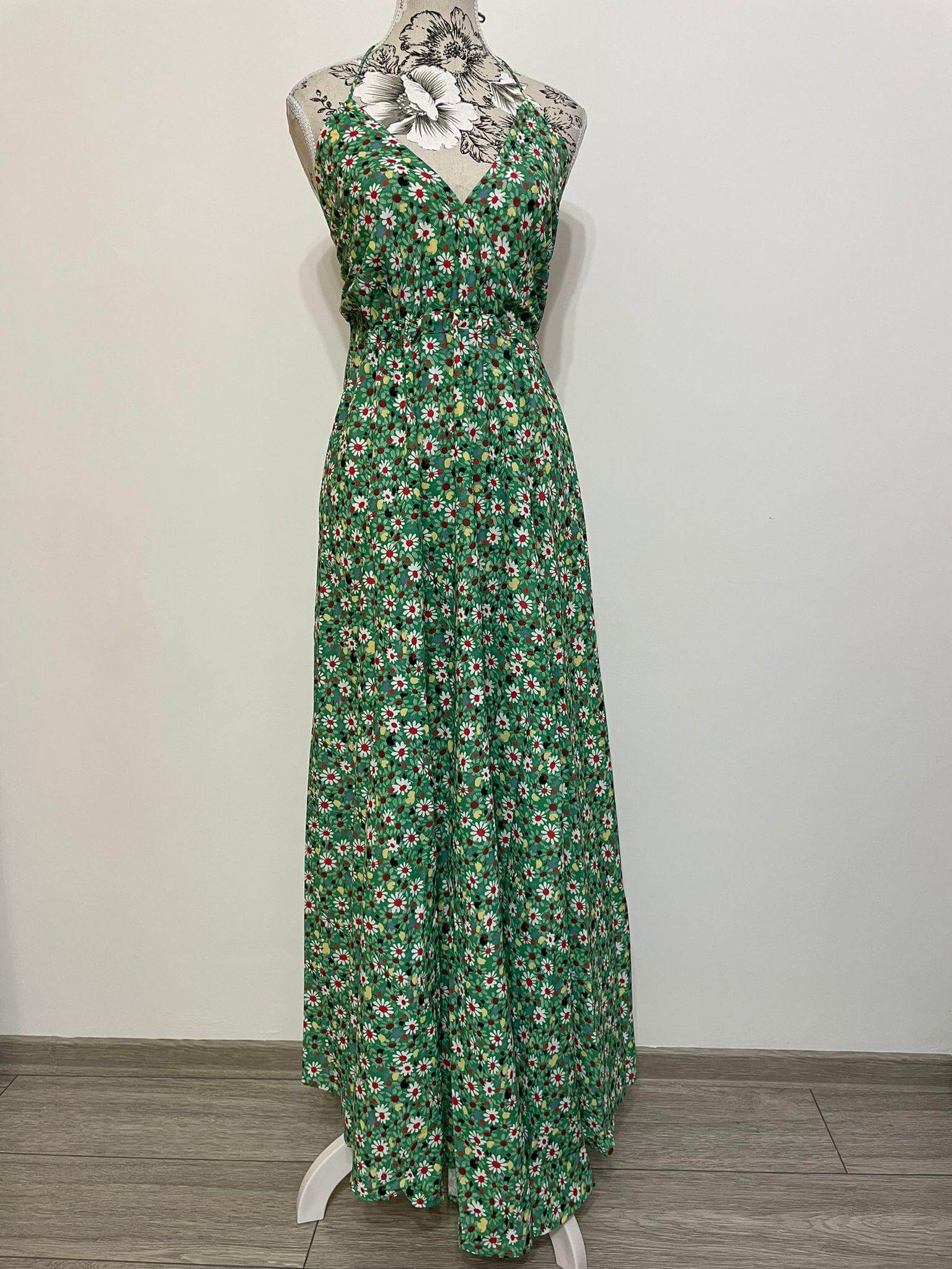 Rochia Maxi - Summer Vibes - Rosie, Verde-2