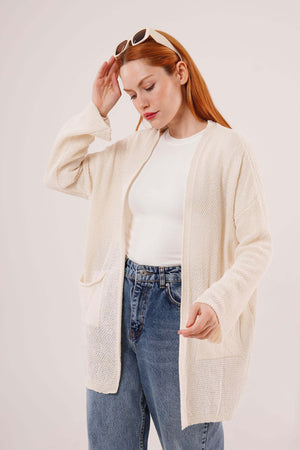 Cardigan-Lung-din-Bumbac-cu-Buzunare-6