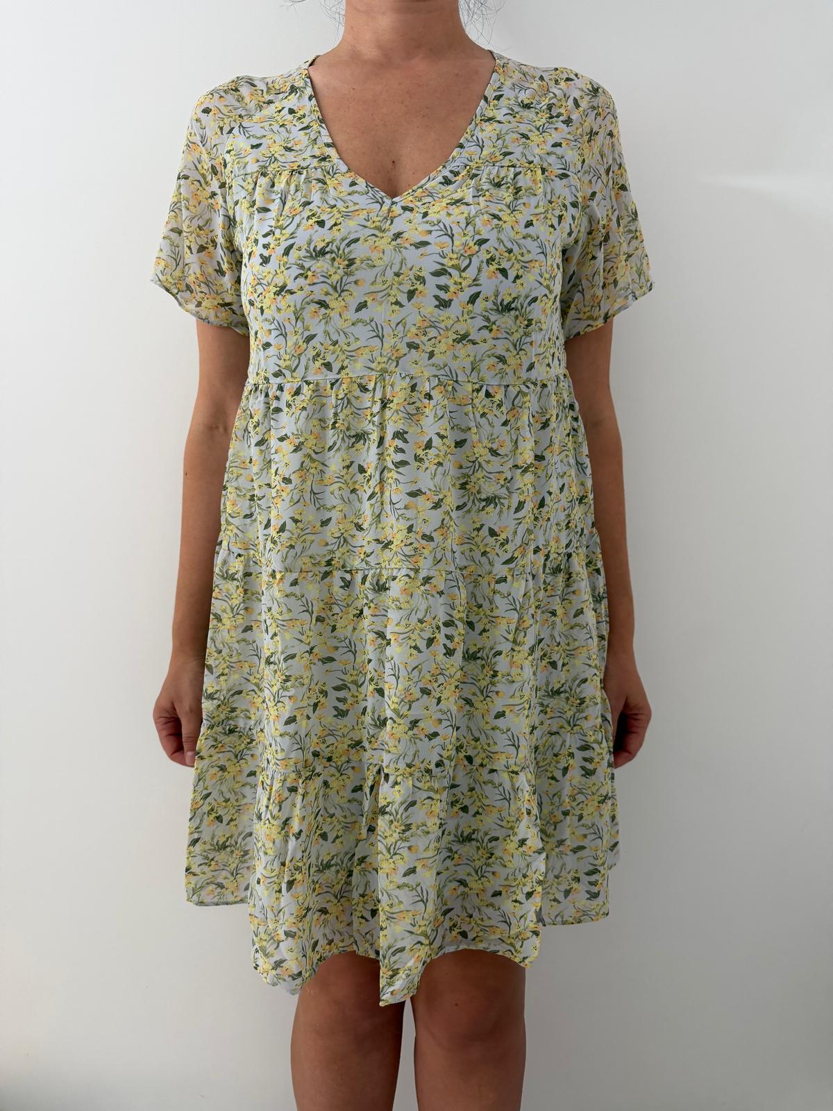 Rochie Scurta Primavara cu model Floral-4