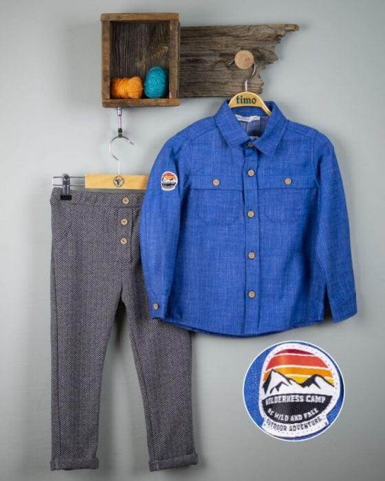 Set Baieti (Pantaloni, Camasa)-1