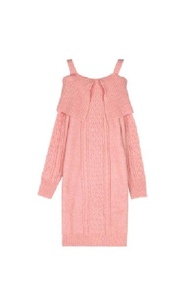 Rochie din Lana, Mini Tricotata-3