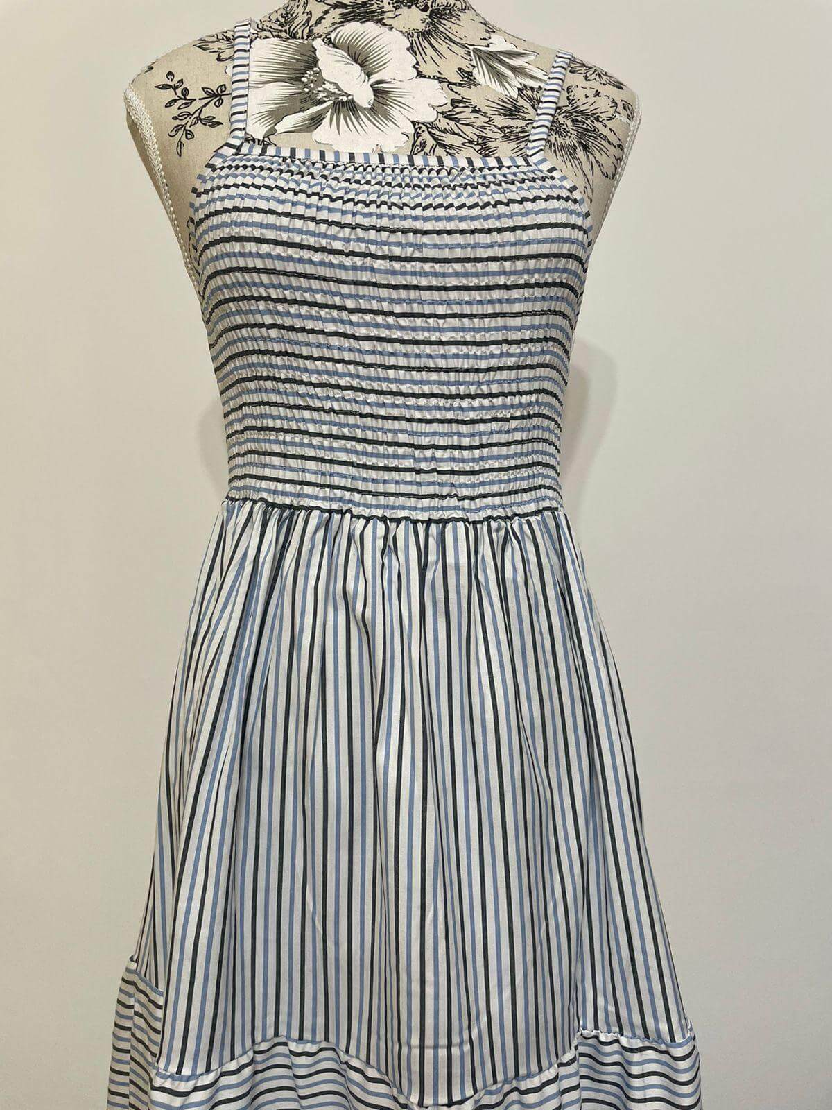 Rochie Lunga de Vara - Albastru-1